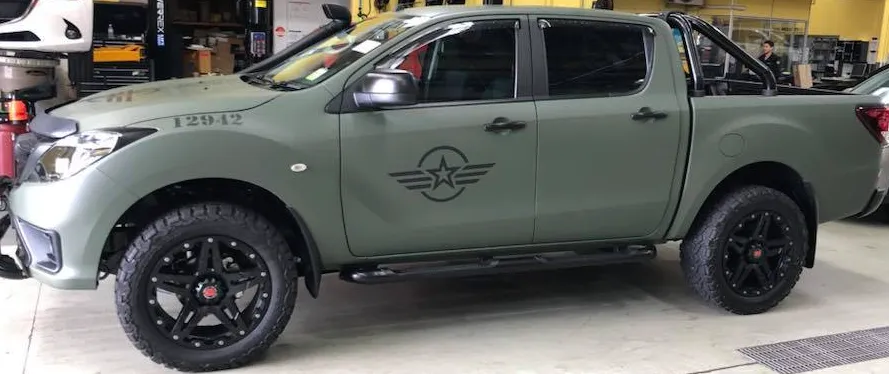 3M 2080 Matte Military Green Car Wrap Vinyl